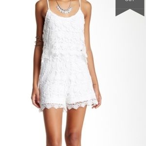 NWT POOF lace romper, from Charlotte Russe